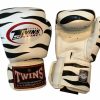 Boxing Gloves * | Less Expensive Twins Special Boxing Gloves Fbgvl3-2G Zebra White