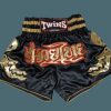 Muay Thai Shorts * | Clearance Sale Twins Special Shorts T-152 Black Gold