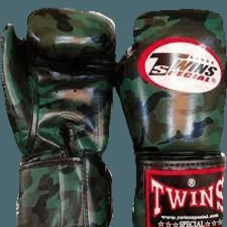 Boxing Gloves * | Fire Sale Twins Special Boxing Gloves Fbgvs3-Ml Dark Green