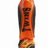 Shinguards * | Best Sale Twins Special Shinguards Fsgl-10 Tw4 Black/Orange