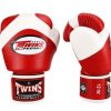 Boxing Gloves * | Online Sale Twins Special Boxing Gloves Bgvl13 Red White