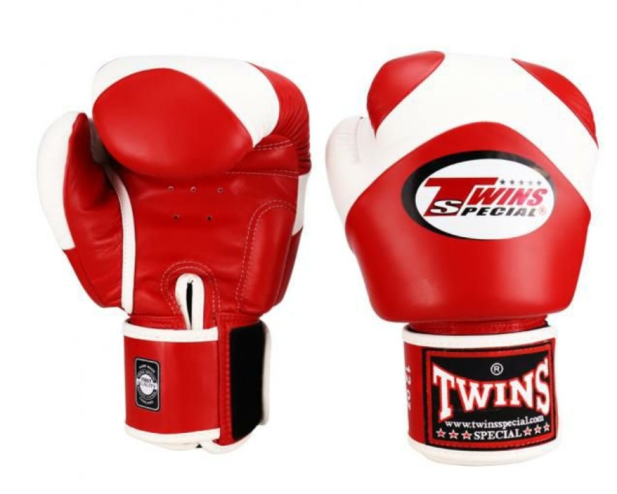 Boxing Gloves * | Online Sale Twins Special Boxing Gloves Bgvl13 Red White