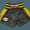 Muay Thai Shorts * | Clearance Sale Twins Special Shorts Tws-924 Black Yellow