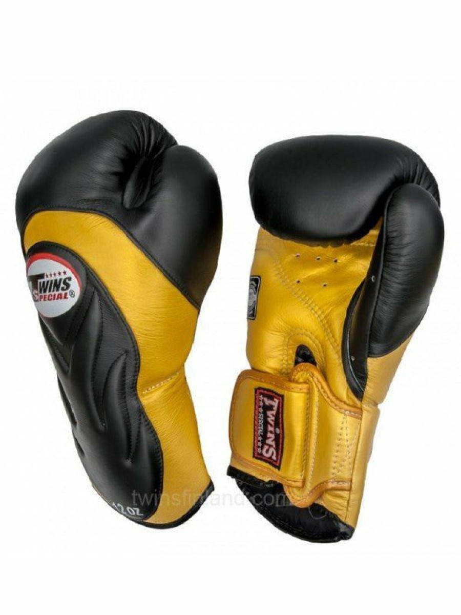 Boxing Gloves * | Clearance Sale Twins Special Bgvl6 Gold/ Black Boxing Gloves