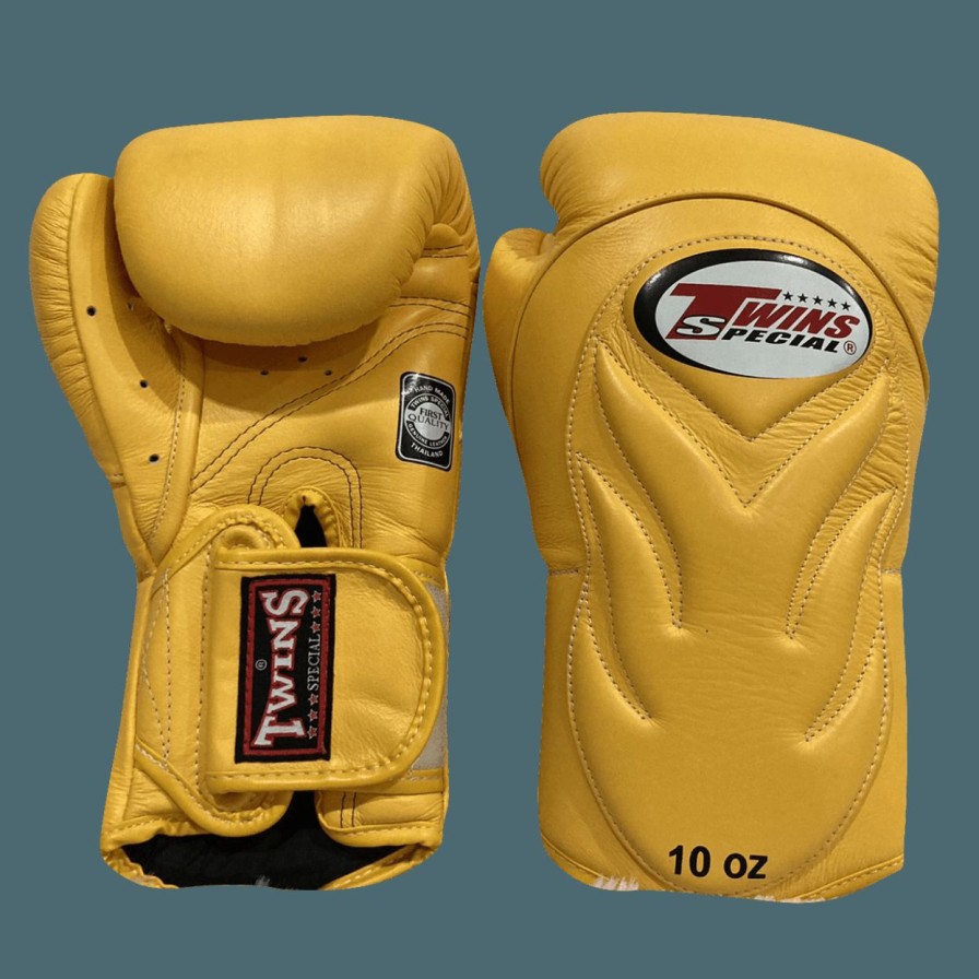 Boxing Gloves * | Less Expensive Twins Special Boxing Gloves Bgvl6 Yellow