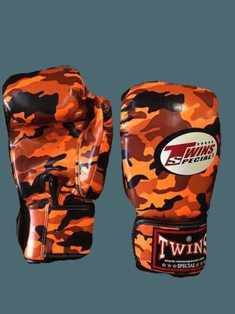 Boxing Gloves * | Promotions Twins Special Boxing Gloves Fbgvs3-Ml Orange