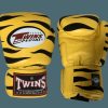 Boxing Gloves * | Best Sale Twins Special Boxing Gloves Fbgvl3-2 Zebra Yellow