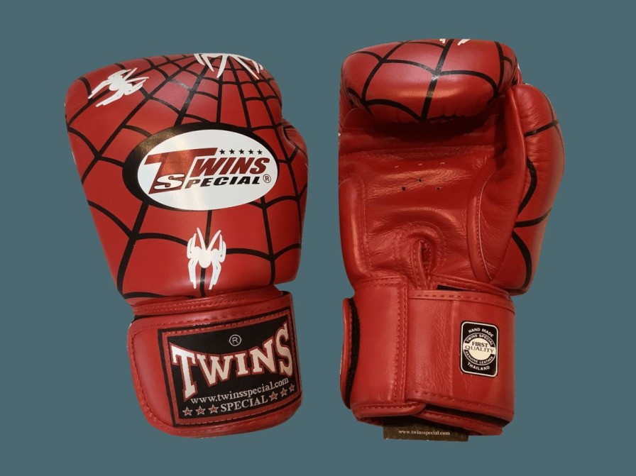 Boxing Gloves * | Clearance Sale Twins Special Boxing Gloves Fbgvl3-8 Spider Red