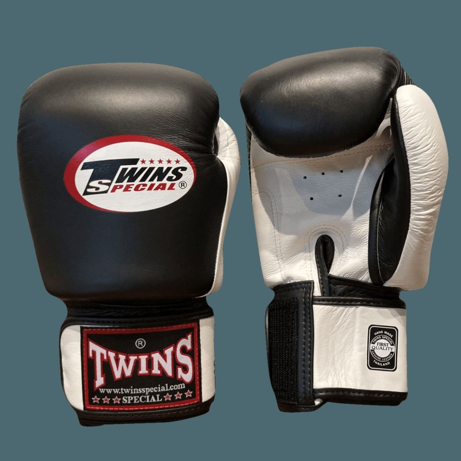 Boxing Gloves * | Fire Sale Twins Special Boxing Gloves Bgvl3-2T Wh/Bk Black Front