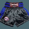 Muay Thai Shorts * | Clearance Sale Twins Special Shorts Tws-922 Blue Black