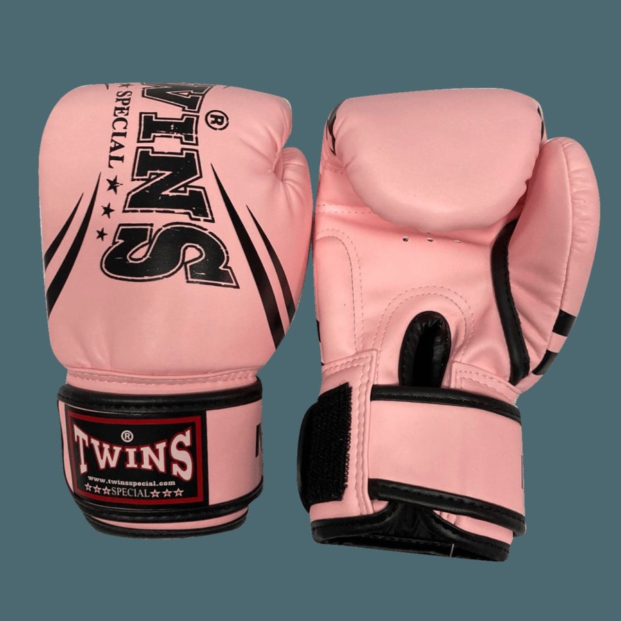 Boxing Gloves * | Best-Selling Twins Special Boxing Gloves Kids Fbgvsd3-Tw6 Light Pink Black