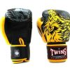 Boxing Gloves * | Promotions Twins Special Boxing Gloves Fbgvl3-50 Yellow/Black