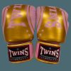 Boxing Gloves * | Crazy Deals Twins Special Boxing Gloves Fbgvl3-Tw4 Pink Gold