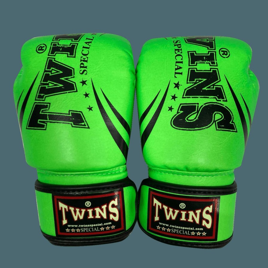 Boxing Gloves * | Best-Selling Twins Special Boxing Gloves Kids Fbgvsd3-Tw6 Green Black