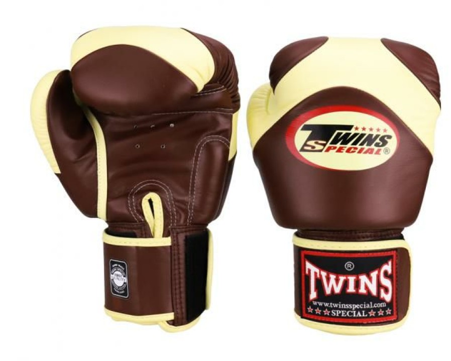 Boxing Gloves * | Fire Sale Twins Special Bgvl13 Dark Brown Vanilla Boxing Gloves