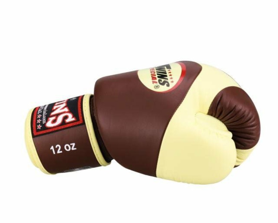 Boxing Gloves * | Fire Sale Twins Special Bgvl13 Dark Brown Vanilla Boxing Gloves