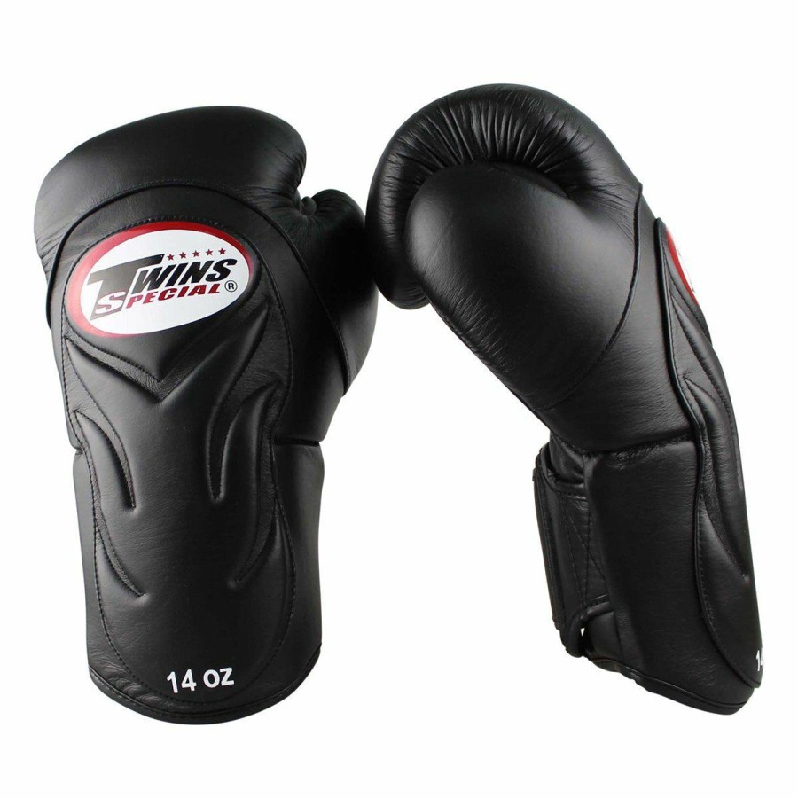 Boxing Gloves * | Fashionable Twins Special Bgvl6 Black Boxing Gloves