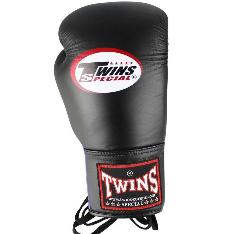 Boxing Gloves * | Lower Price Twins Special Gloves Bgll1 Black Lace Up