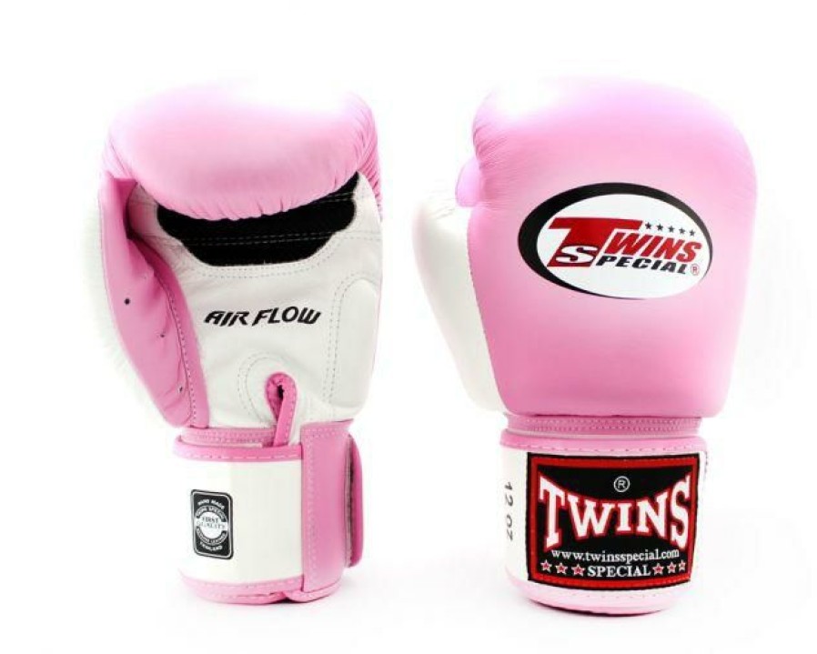 Boxing Gloves * | Closeout Sale Twins Special Boxing Gloves Bgvla2 Air Flow Wh/Pk/Bk