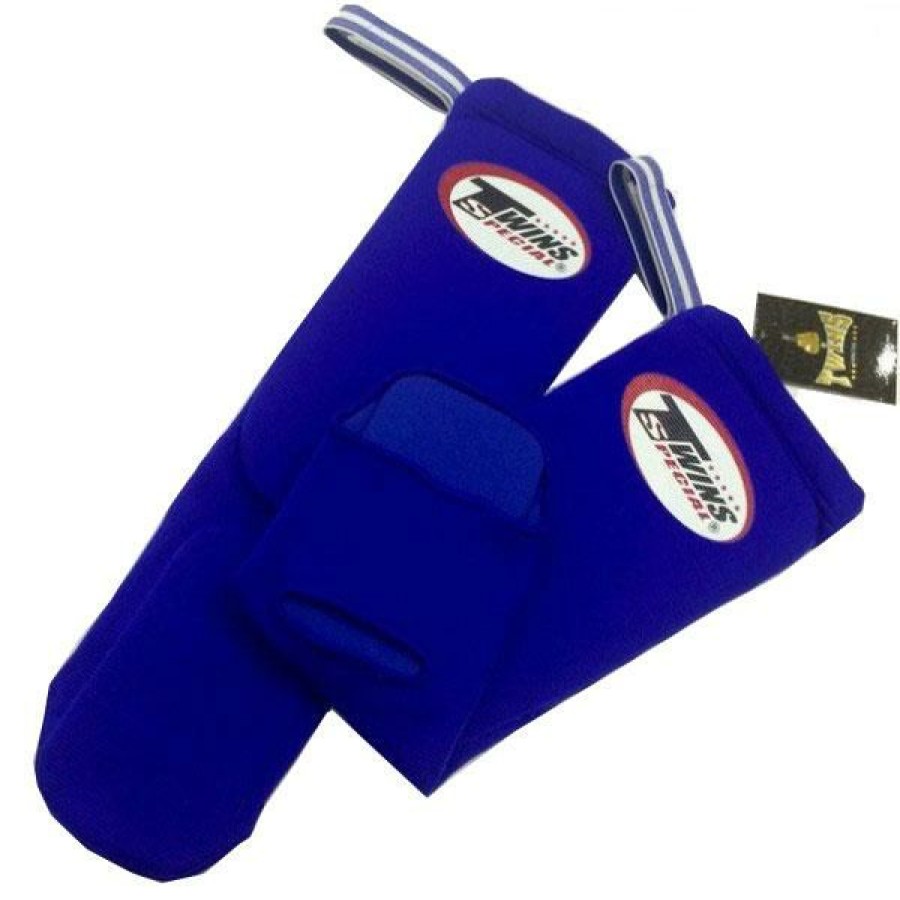 Shinguards * | Cheap Twins Special Elastic Shinguards Sgn1 Blue