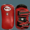 Thai Pads * | Clearance Sale Twins Special Kicking Pads Kpl12 Red Black