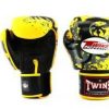 Boxing Gloves * | Special Offers Twins Special Boxing Gloves Fbgvl3-38 Black Yellow